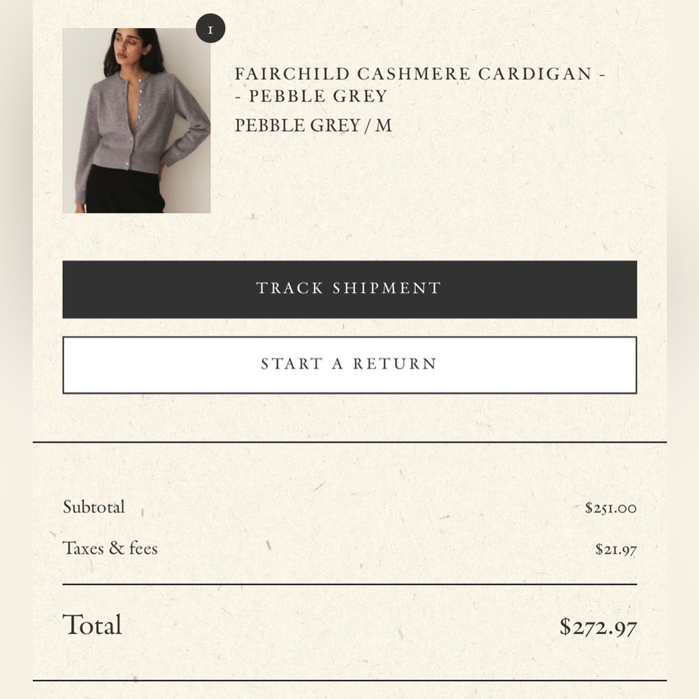 Doen Fairchild Cashmere Cardigan - Picture 11 of 11